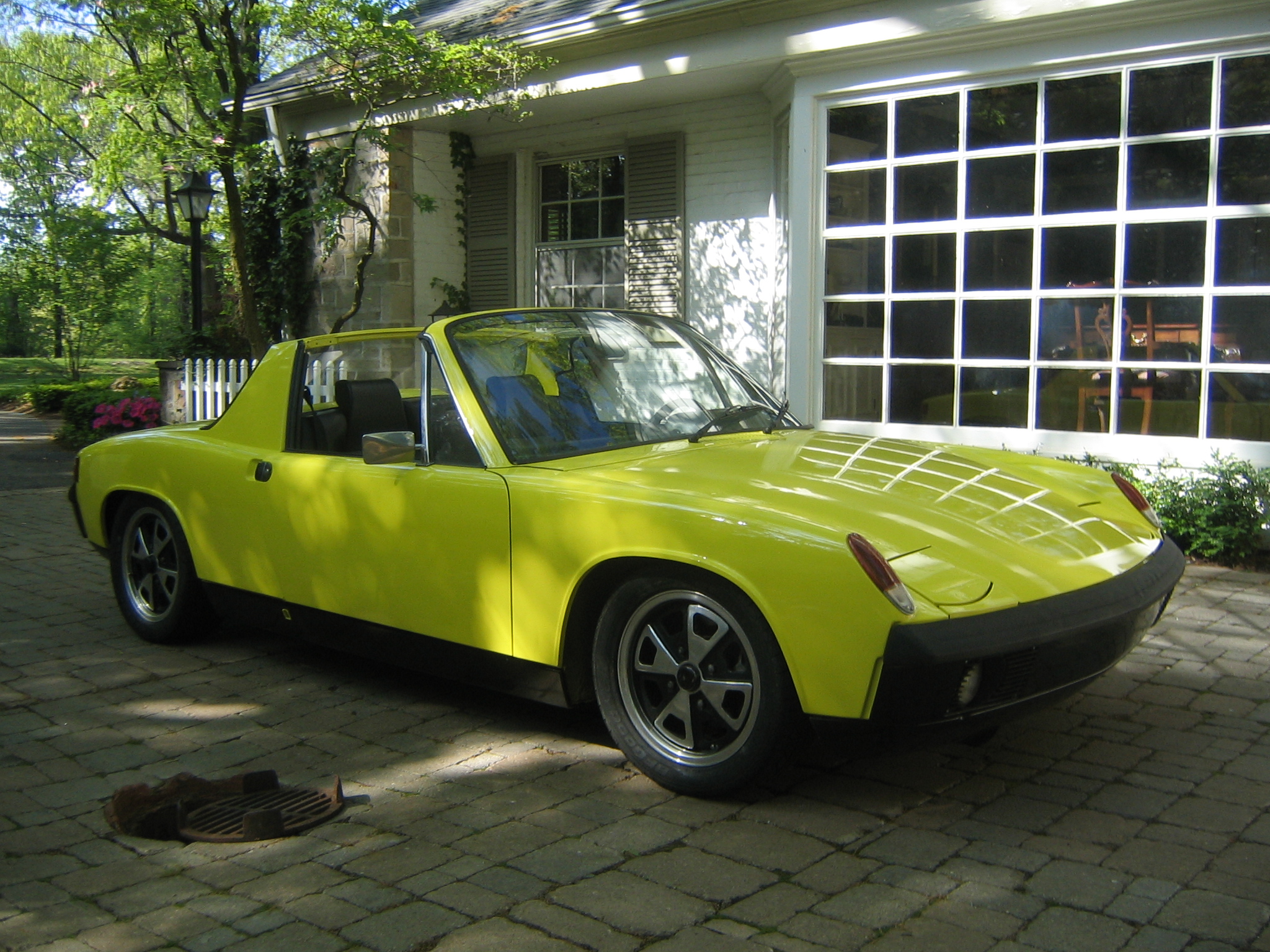 1973 Porsche 914 in Saturn Yellow