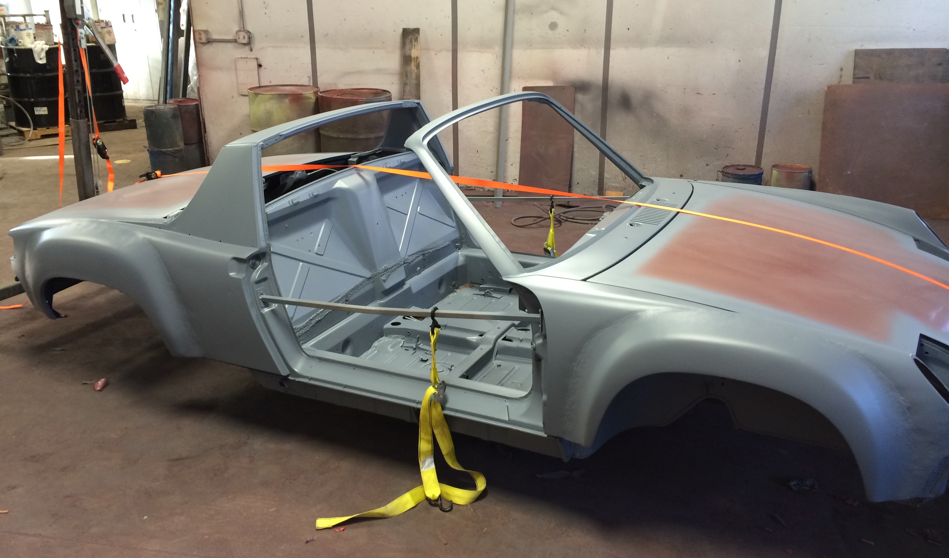 Stripped to bare metal